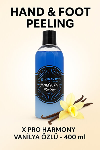 X Pro Harmony Hand & Foot Peeling Vanilya | El ve Ayak Peelingi | Pürüzsüz & ...