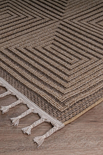 SİMEREV HALI HOME CONSEPT Bukle Dokuma İnce Saçaklı Salon Mutfak Oturma Odası halısı Yoluk Antre Çocuk Yatak Odası Kilim Halı