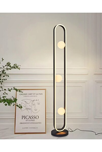 Özcan Aydınlatma 1417-L Lambader Siyah