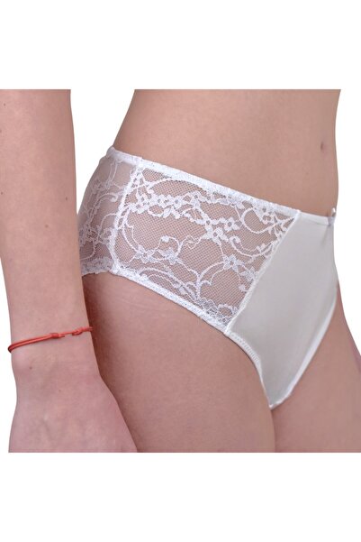 LUAN Chiloti clasici dama, Alb