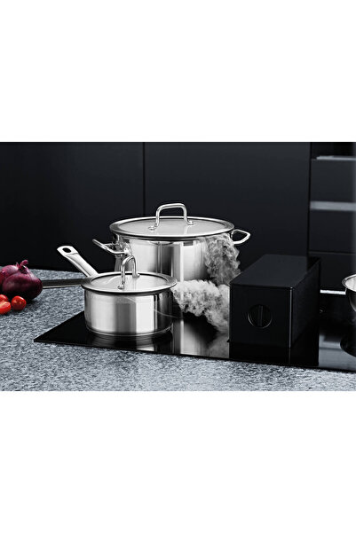 Berghoff Hotel downdraft 7 piece 18/10 stainless steel cookware set