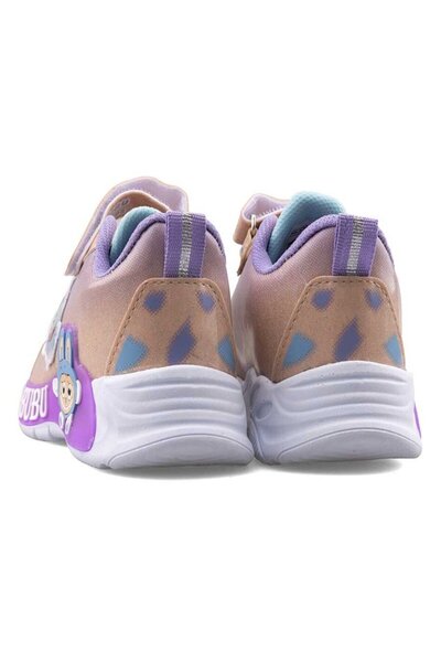 aag tekstil Labubu Işıklı Kız Çocuk Spor Ayakkabısı Kaymaz Poli Taban 26 - 30 Numara Yeni Sezon