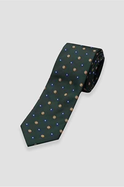 Abbate Краватка 8 см Мікрофібра Поліестер Чорна Чоловіча Краватка з візерунком