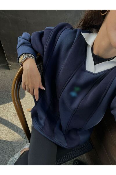 Sindimoda Mourinhoo Polo Yaka Sweatshirt 1907
