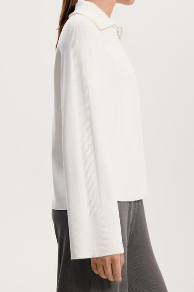 Oysho Yarım fermuarlı örgü kazak