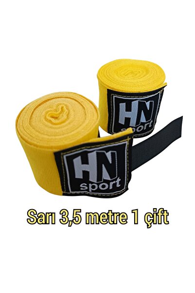 hn sport Boks Kick Boks Muay Thai Wushu Sanda Tüm Sporlar için El Bandajı 3,5...