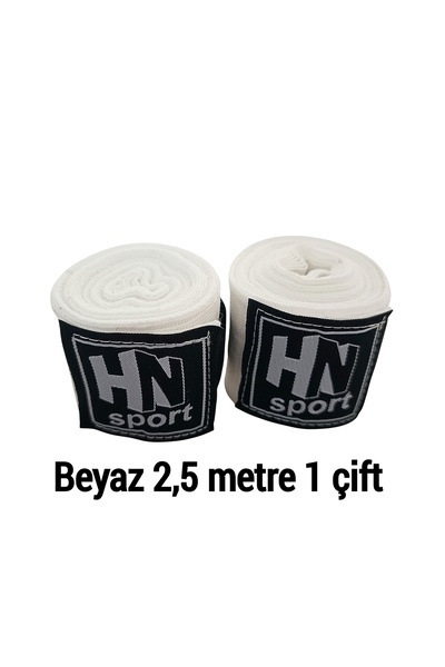 hn sport Boks Kick Boks Muay Thai Wushu Tüm Sporlar için Çocuk El Bandajı 2,5 m X 2 Adet Elastik Boks Bandajı