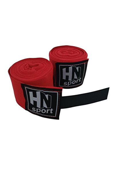 hn sport 5 m X 2 Adet Kırmızı Boks Kick Boks Muay Thai Wushu Sanda Tüm Sporla...