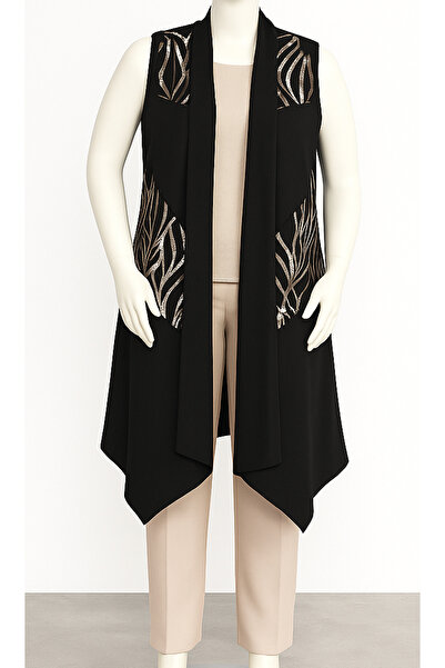 wear on Luxury Crystal Fabric Vest