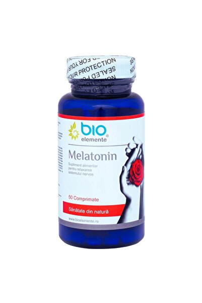 Bio Elemente Melatonina - Pentru Insomnie, Buna Dispozitie si Stare de Bine, ...