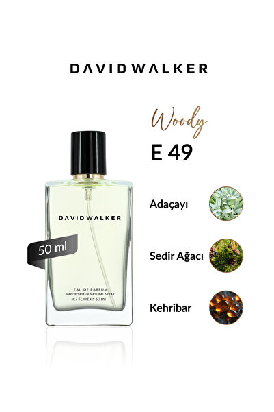 David Walker E49 Centure 50 ml Erkek Parfüm | Woody