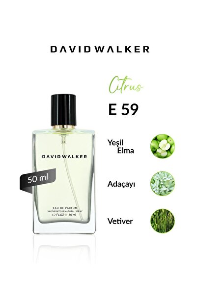 David Walker E59 Kimono 50 ml Erkek Parfüm | Citrus-Meyve