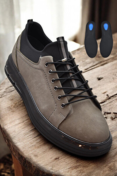 ISPARTALILAR TAB1218 Ортопедична підошва, натуральна шкіра, чоловічі черевики, повсякденне взуття для чоловіків