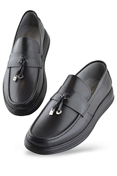 ISPARTALILAR 2085 Модель ортопедичного чоловічого шкіряного взуття - Легка поліуретанова підошва