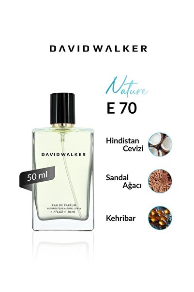 David Walker E70 Royamania 50 ml Erkek Parfüm | Nature