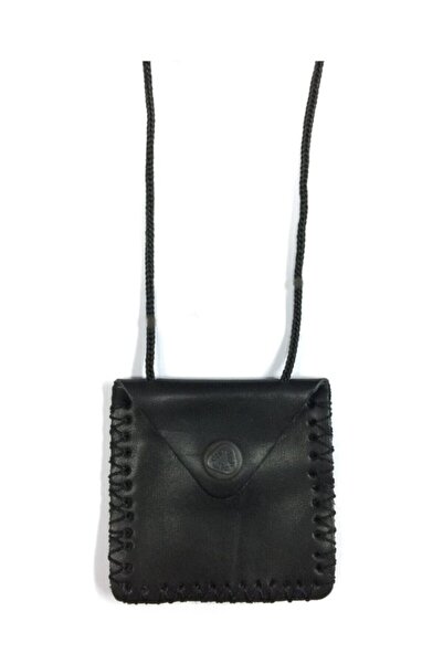 Hyd Boş Deri Cevşen Kabı Kılıfı Askılı Kolye Dikdörtgen Büyük Boy 7x7 Cm