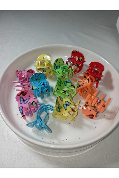 zeysu 12 bucăți model fluture în culori asortate, dimensiune medie, agrafe cu...