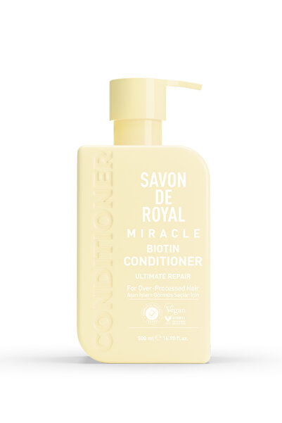 Savon De Royal Miracle Conditioner 500 ml |   Overprocessed Hair |   Repair E...