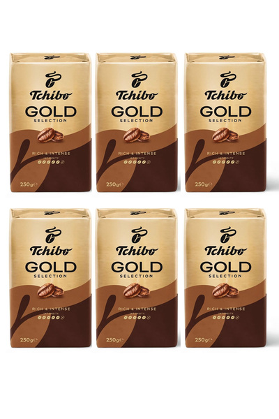 Tchibo Gold Selection 250 Gr 6' Lı Paket Filtre Kahve