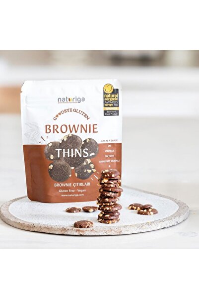 Naturiga 3'lü Naturiga Glutensiz Brownie Kraker 40 Gr