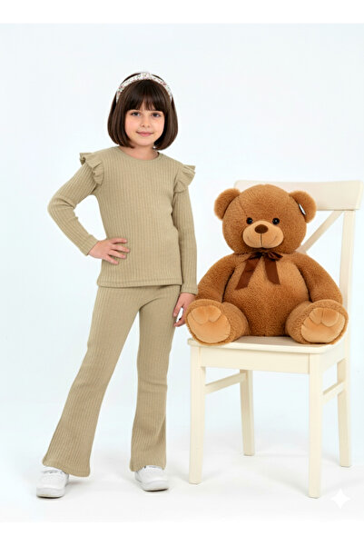 Fosforlu Costum pentru fete Kamika-Raporlu Şardonlu - Slim Fit, se recomandă ...