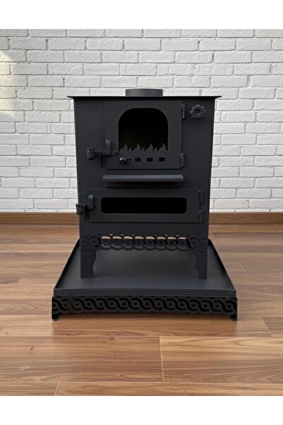 ADA KUZİNE Şömine Kuzine Tuğlalı KÖMÜR Kuzinesi Kalın SAC