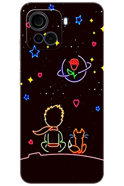 CASPER Via F30 Uyumlu Kılıf Desen Baskılı Silikon Küçük Prens STK:642 CP-0yvaft4