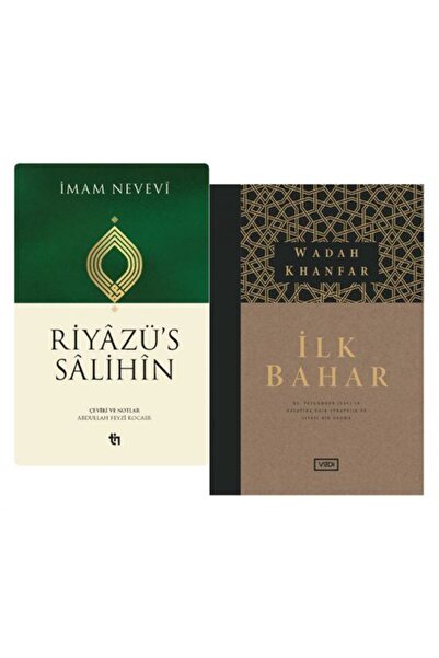 Tin Yayınları Riyazü's Salihîn & İlk Bahar (2Kitap Set) & Hz. Peygamber (sav)...
