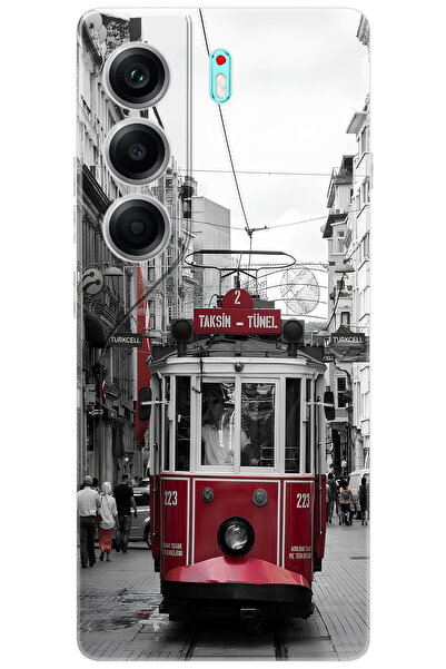 TECNO Camon 40 (CM5) Uyumlu Kılıf Desen Baskılı Silikon Tramvay STK:691 CP-ADoG8BP