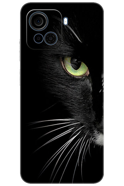 CASPER Via F30 Uyumlu Kılıf Desen Baskılı Silikon Face Cat STK:482 CP-xfJrDZZ