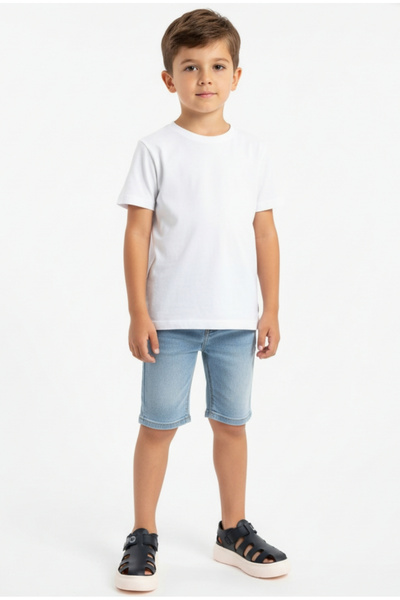 Moda Lime Unisex Closed-Front Breathable Massage Sole Velcro Easy-To-Wear Children's Baby Sandals