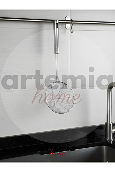 Artemia Home 2 Piece Whisk and Strainer Set |   Economical Kitchen Serving Utensils |   Stainless Steel