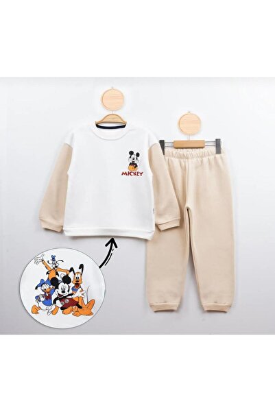 ASN APPAREL New Season Printed Cotton Shardon Winter Bottom Top Children's Set