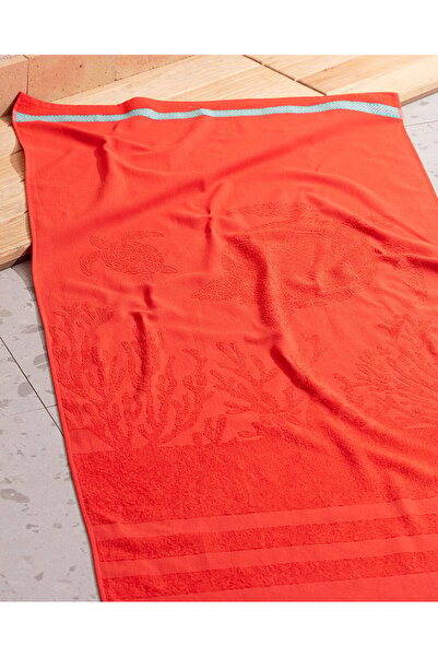 Madame Coco Strandtuch mit Schildkrötenmotiv