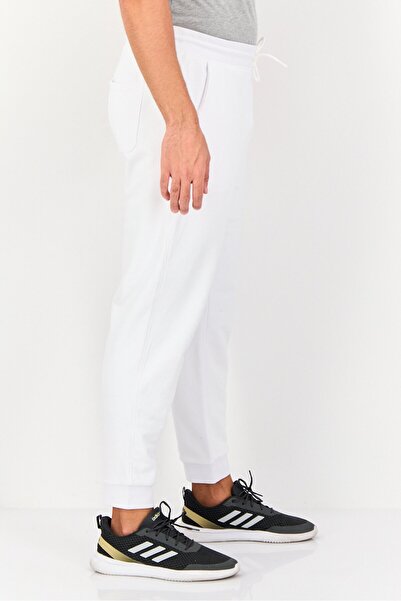 CELIO Men Regular Fit Solid Sweatpants, White