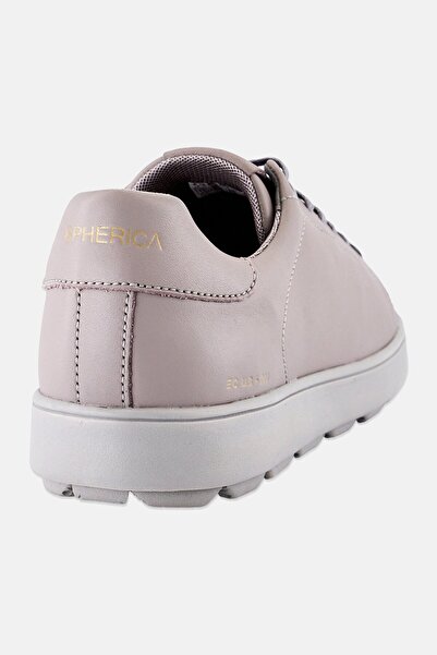 Geox Men Spherica Ecub Lace Up Casual Shoes, Grey