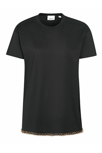 BURBERRY Rundhals T-Shirt für Damen