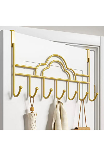 QGC Over-the-door hanger with 7 hooks, 41.5x20cm, light golden clouds, 0161