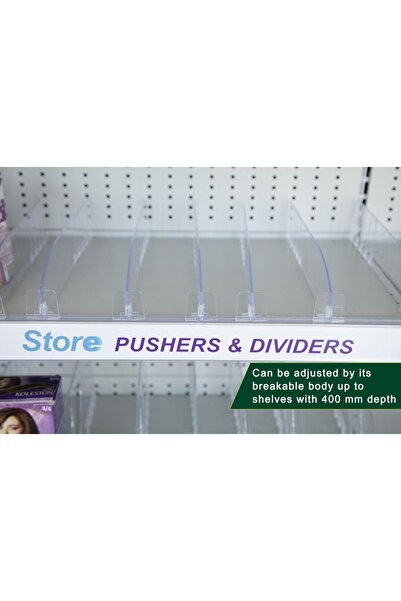 Store Полиця роздільник 6 см (10 штук) -t