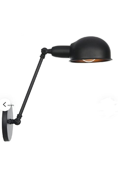 demet habek mylights مصباح قراءة MYLIGHTS بتصميم عتيق وريفي ذو مفصلين، مصباح حائط