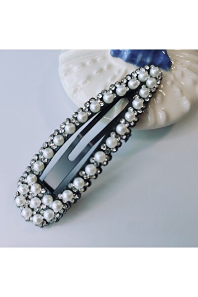 Airmag Κομψή κορδέλα για τα μαλλιά, με πέτρες και τεχνητές πέρλες