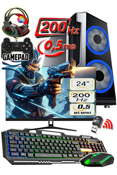 WARBOX Cobra I5 4440 Turbo:3.30ghz 16gb Ram 240gb Ssd 250gb Hdd R7 240-4gb E....