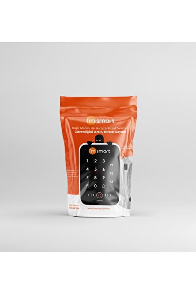 Smart Im Mini Kapı Alarmı Darbe Sensörlü Dokunmatik Ekran