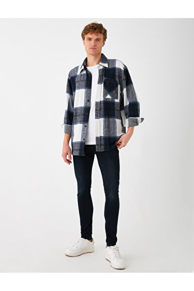 Koton Ανδρικό τζιν Dark Indigo 3WAM40021ND