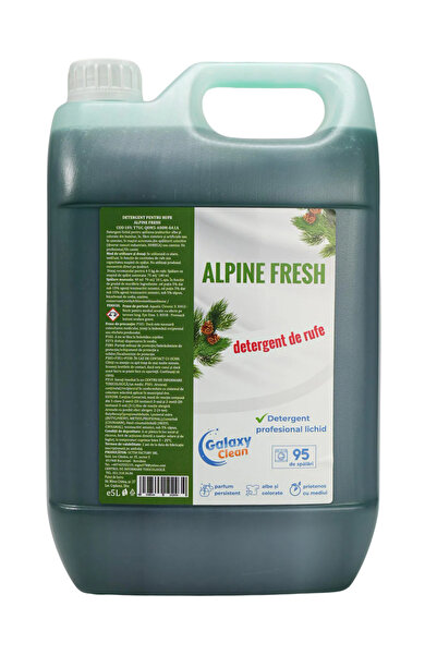 OEM Detergent de rufe lichid concentrat, persistent și parfumat, Alpine Fresh...
