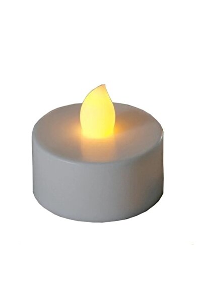 Genel Markalar Led Mum Mum 12 Adet Tealight Mum Led Işıklı Dumansız Pilli Led Mum