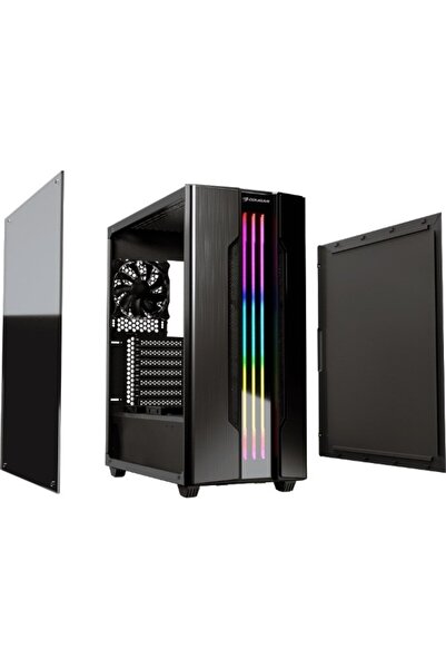 Cougar Gemini S RGB, Mid Tower Gaming Case, Aura sync, MSI mistic light sync, RGB fusion ready