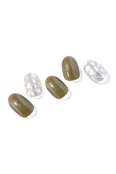 Ohora N Olive Glow Jel Tırnak 30 Adet, 2 Kullanım