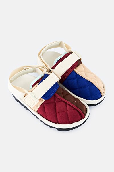 Reebok Kids Boy Beatnik Velcro Closure Outdoor Sandals, Multicolor