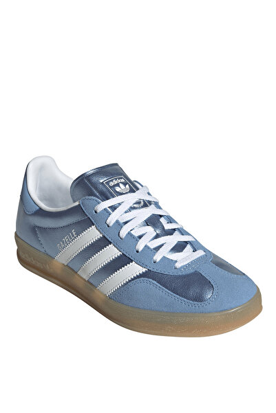 adidas JS1407 GAZELLE INDOOR W Açık Mavi Deri Kadın Lifestyle Ayakkabı